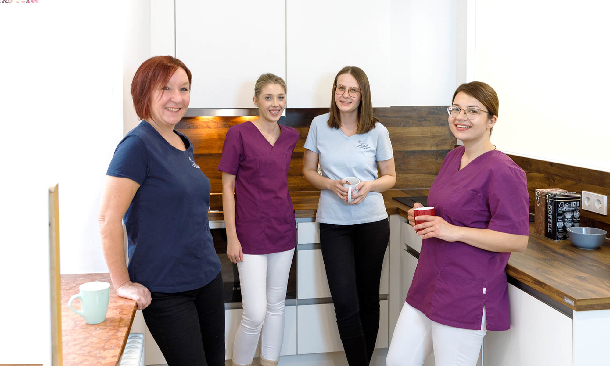Arzthelferinnen in der Pause